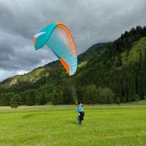 Gleitschirm Überlandberechtigung Theorie