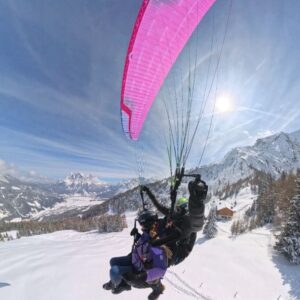 Gutschein Flugticket - Tandemflug mit Ausblick auf die Zugspitze (optional mit Video)