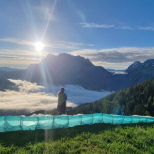 Hike & Fly Tour "Wolfratshauser Hütte" mit Übernachtung